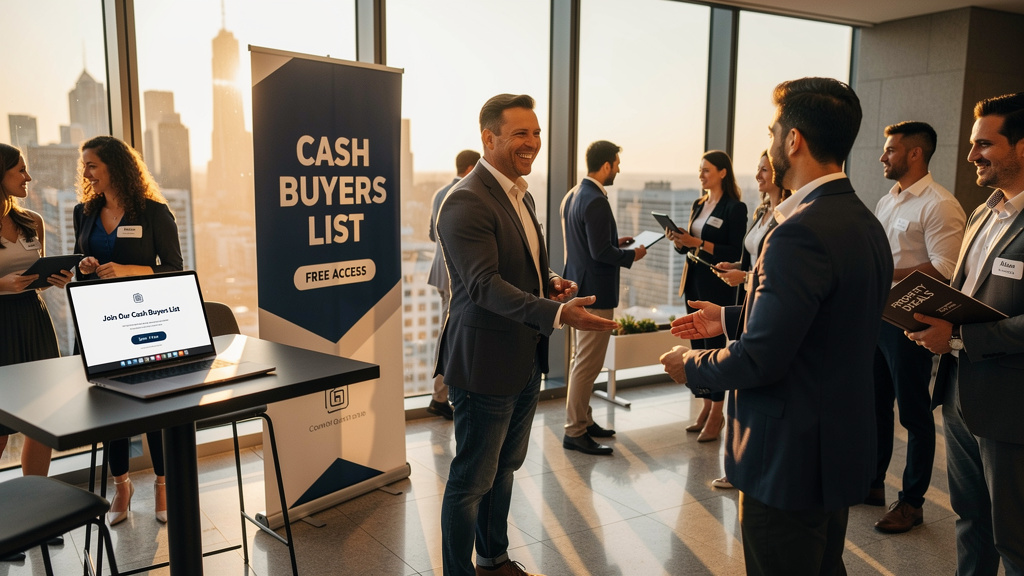 Build Cash Buyer List Free with Smart Networking Tips