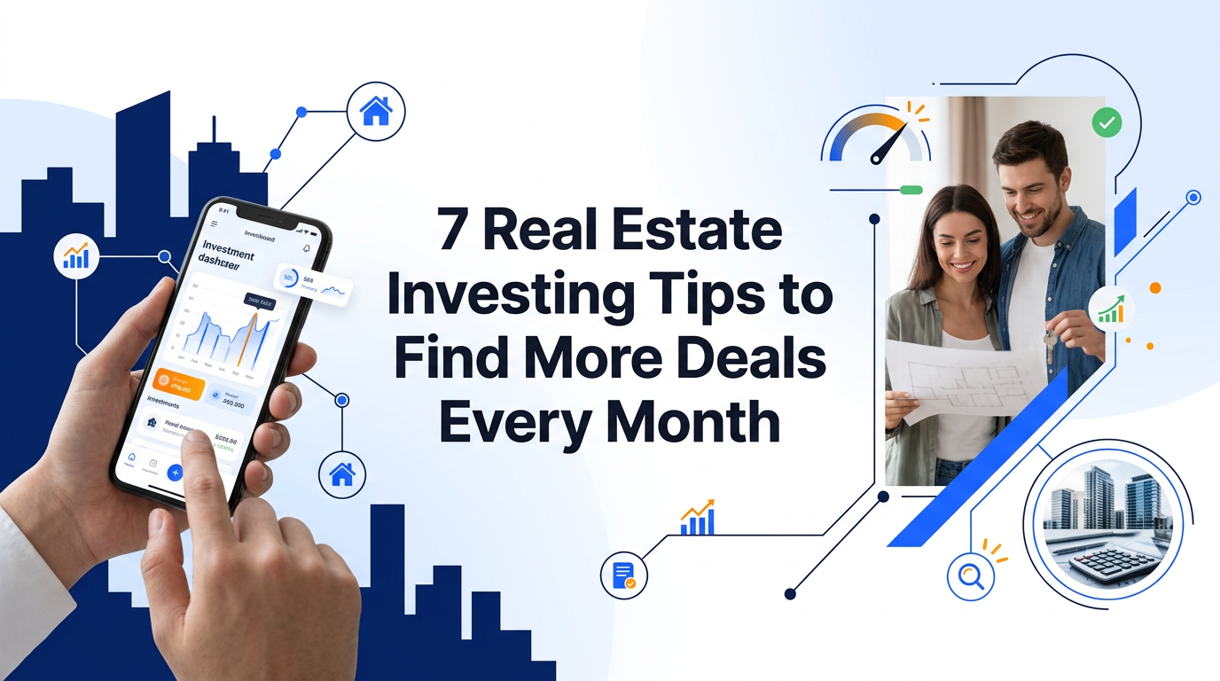 7 Real Estate Investing Tips to Find More Deals Every Month
