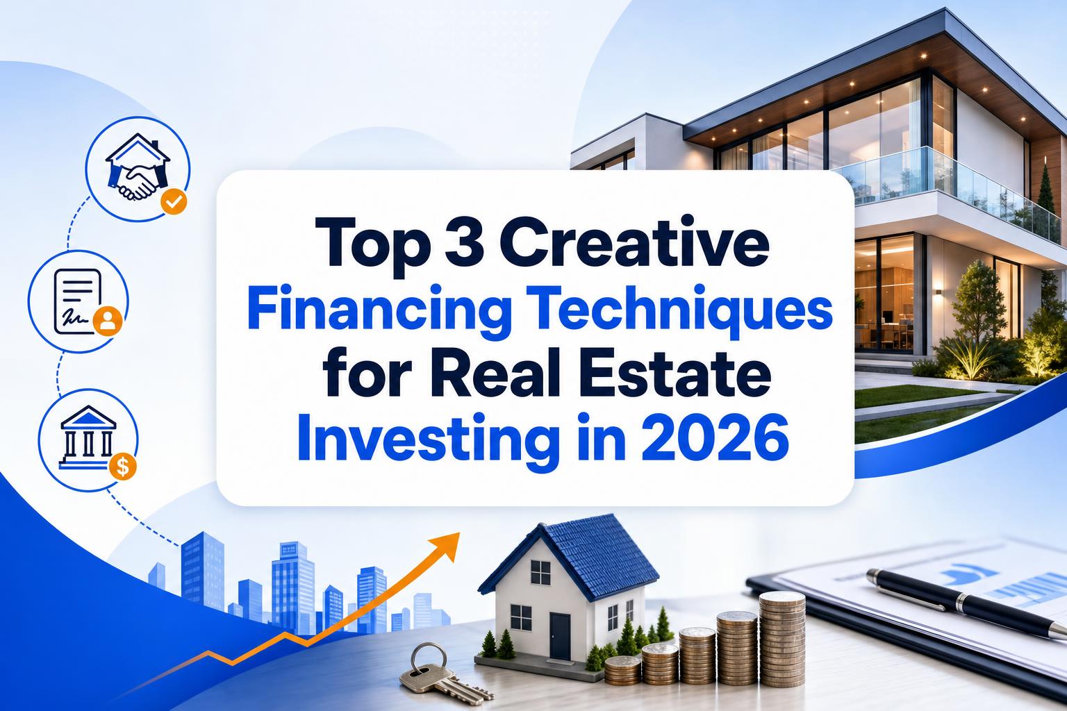Top 3 Creative Financing Techniques for Real Estate Investing in 2026