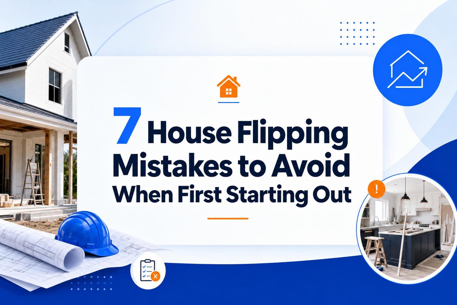 7 House Flipping Mistakes to Avoid When First Starting Out