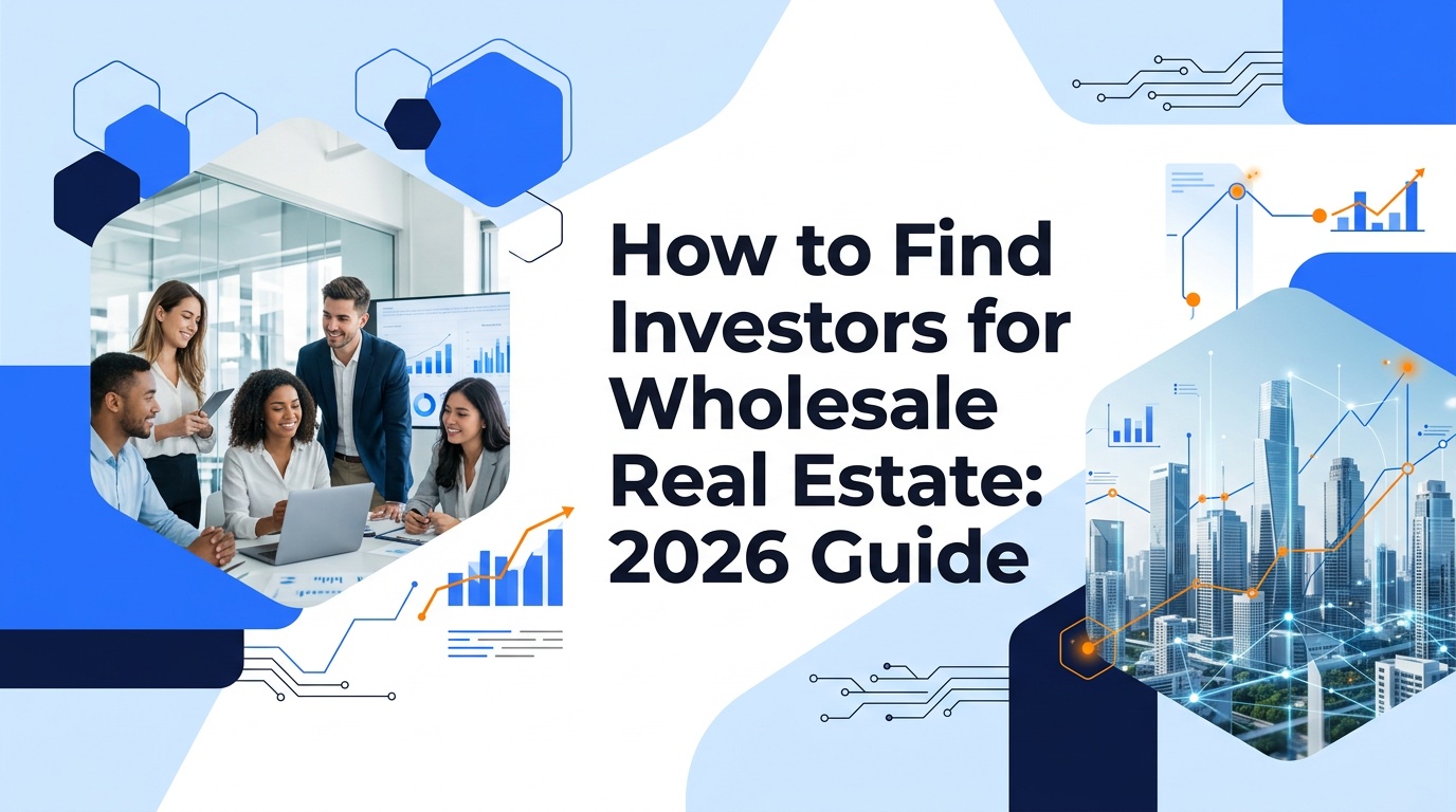 How to Find Investors for Wholesale Real Estate: 2026 Guide