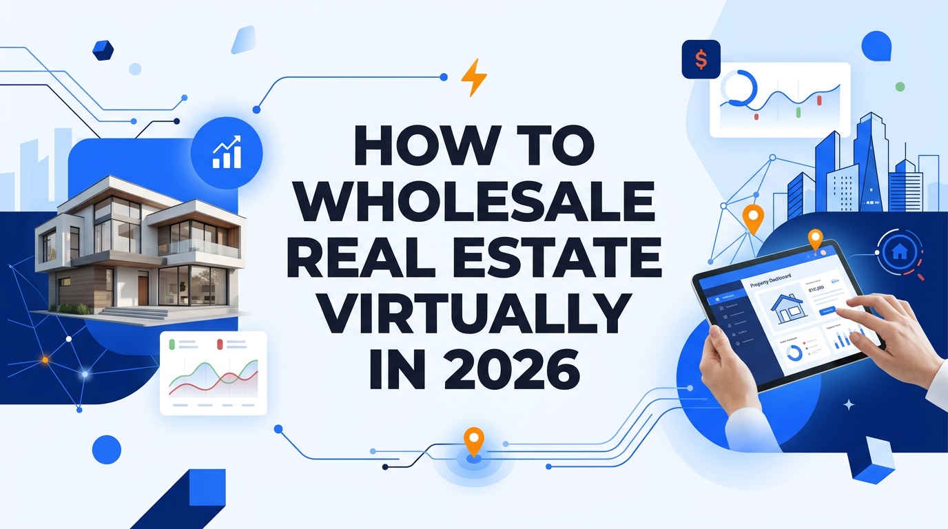 How to Wholesale Real Estate Virtually in 2026