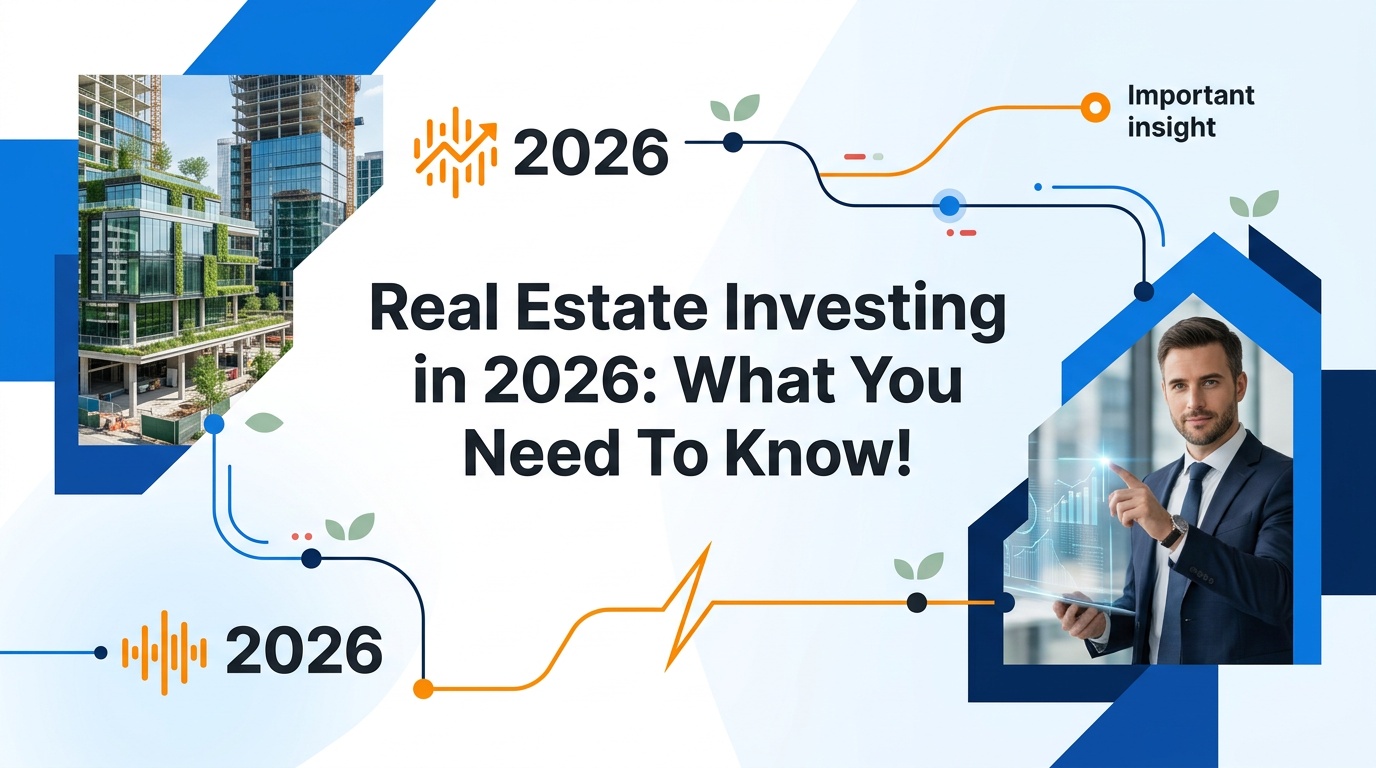 Real Estate Investing in 2026: What You Need To Know!
