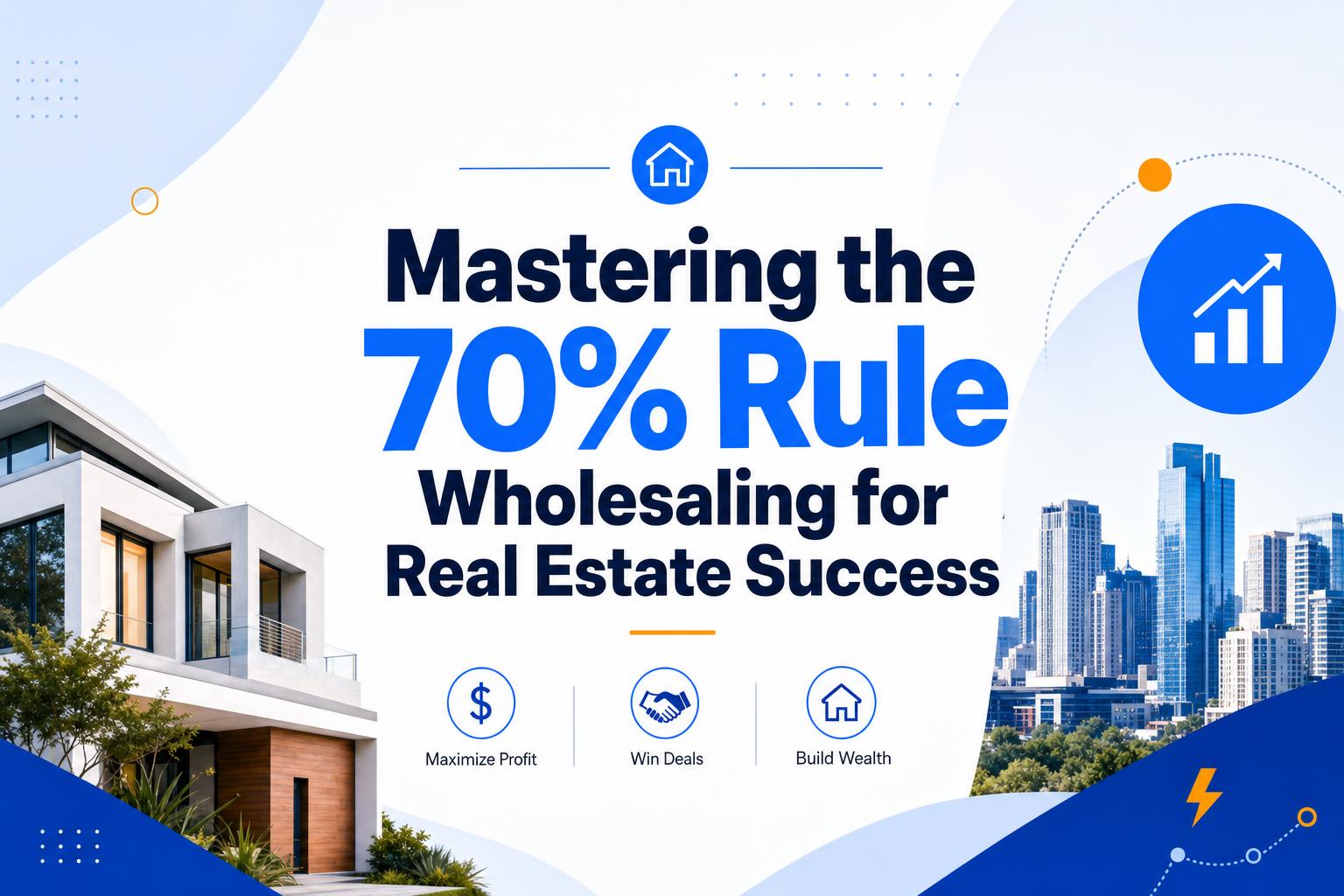 Mastering the 70% Rule Wholesaling for Real Estate Success