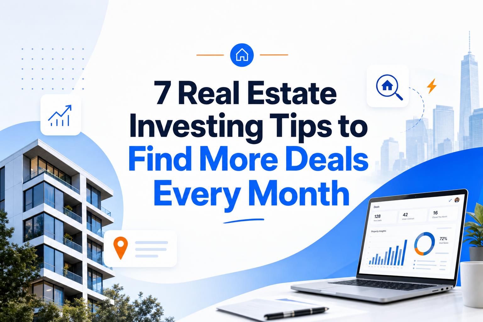 7 Real Estate Investing Tips to Find More Deals Every Month
