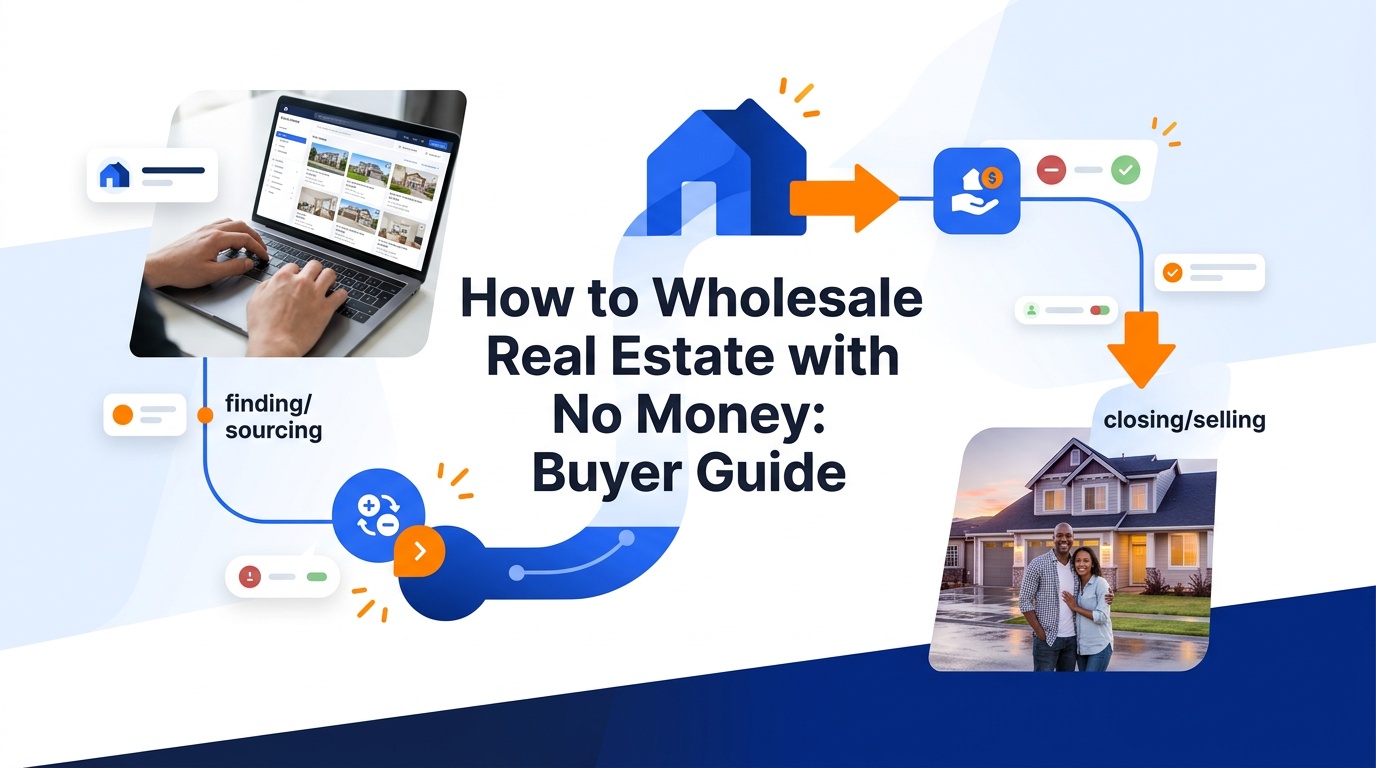 How to Wholesale Real Estate with No Money: Buyer Guide