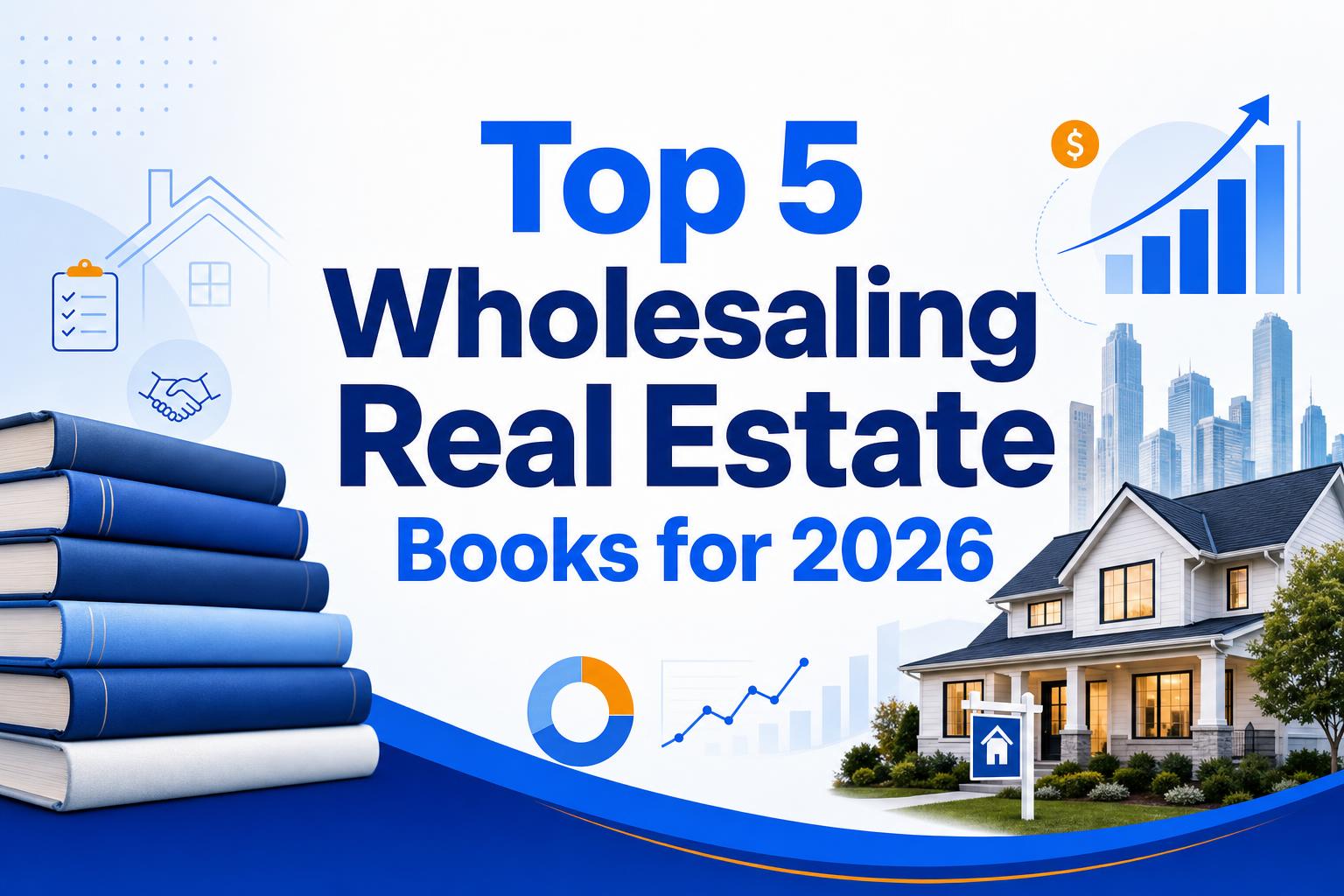 Top 5 Wholesaling Real Estate Books for 2026