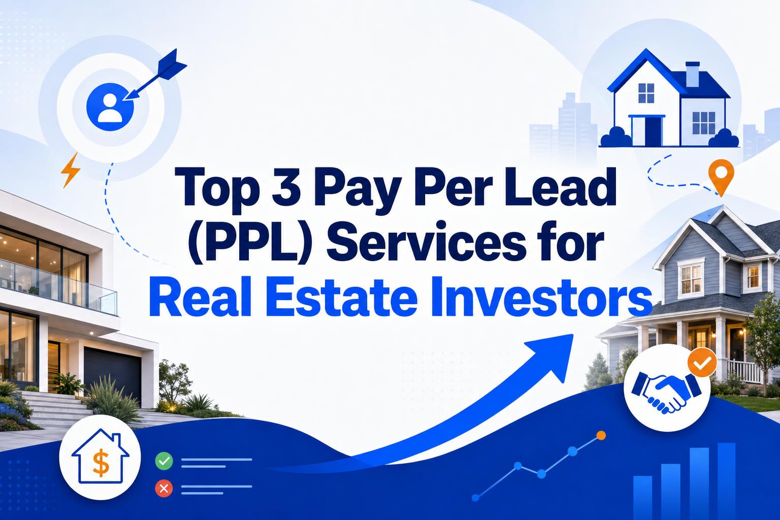 Top 3 Pay Per Lead (PPL) Services for Real Estate Investors & Wholesalers