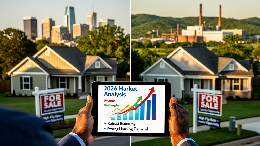 Regional house flipping opportunities map