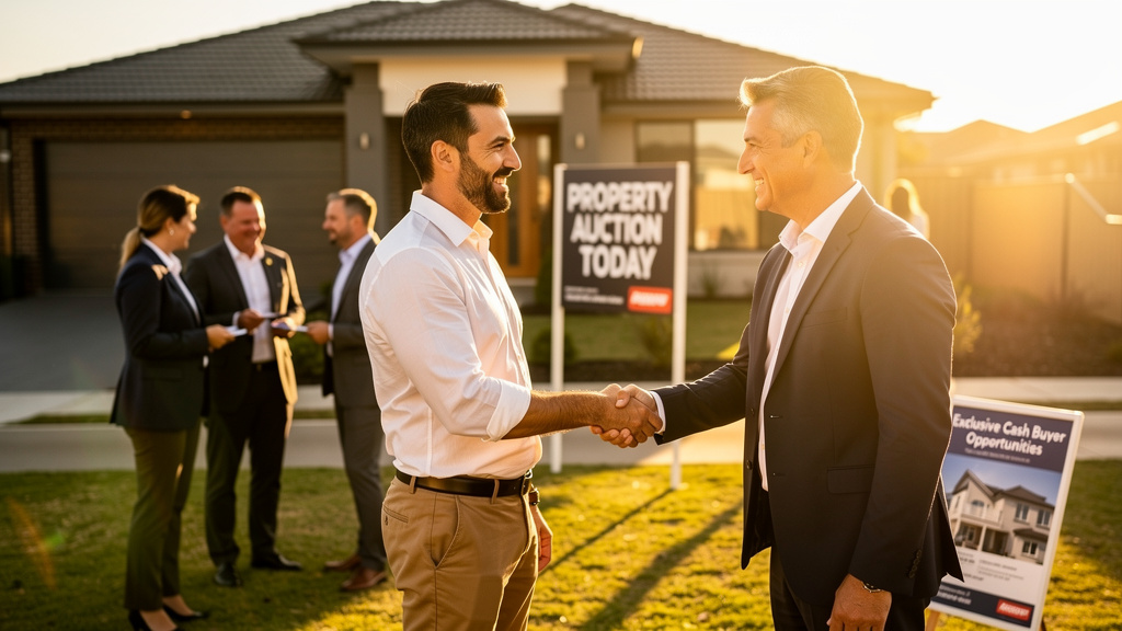 network cash buyers property auctions - illustration