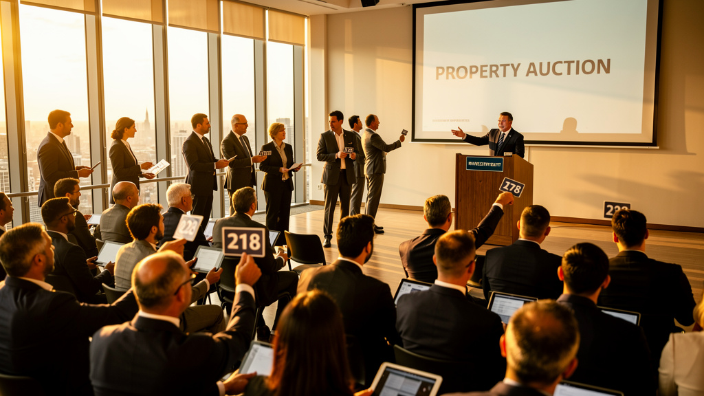 network cash buyers property auctions - illustration