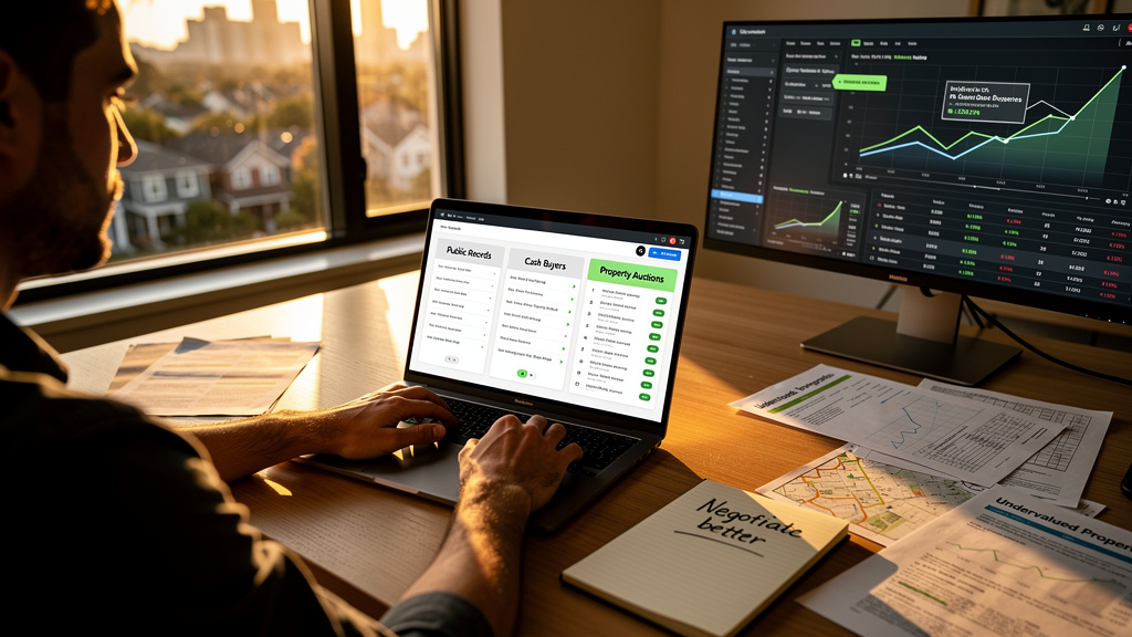 online public records cash buyers - illustration