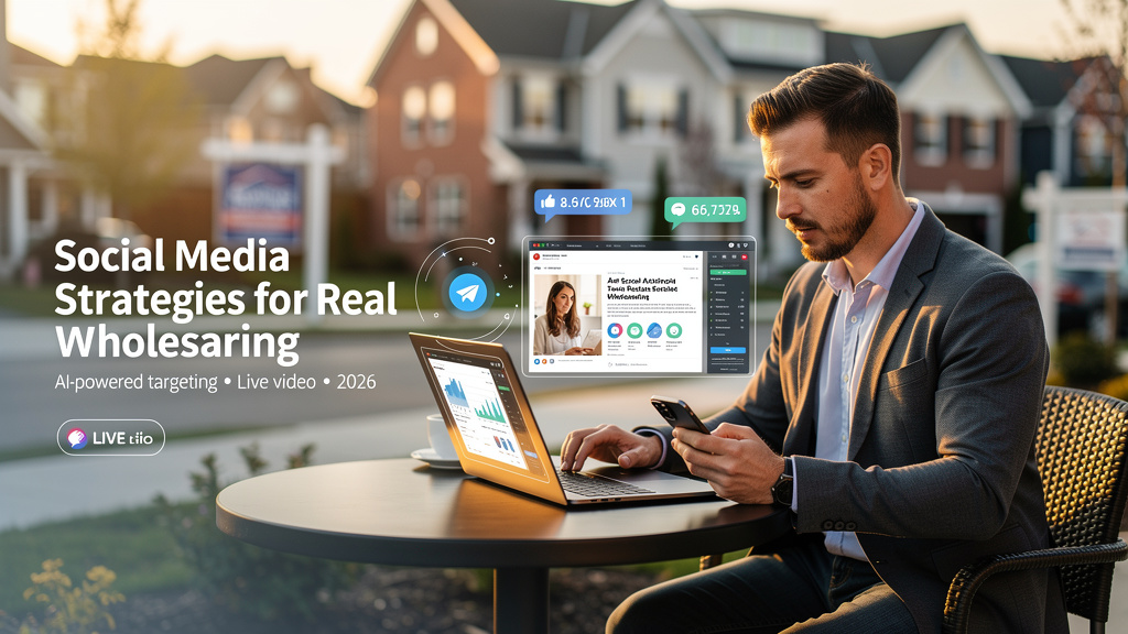 Social Media Strategies for Real Estate Wholesaling in 2026