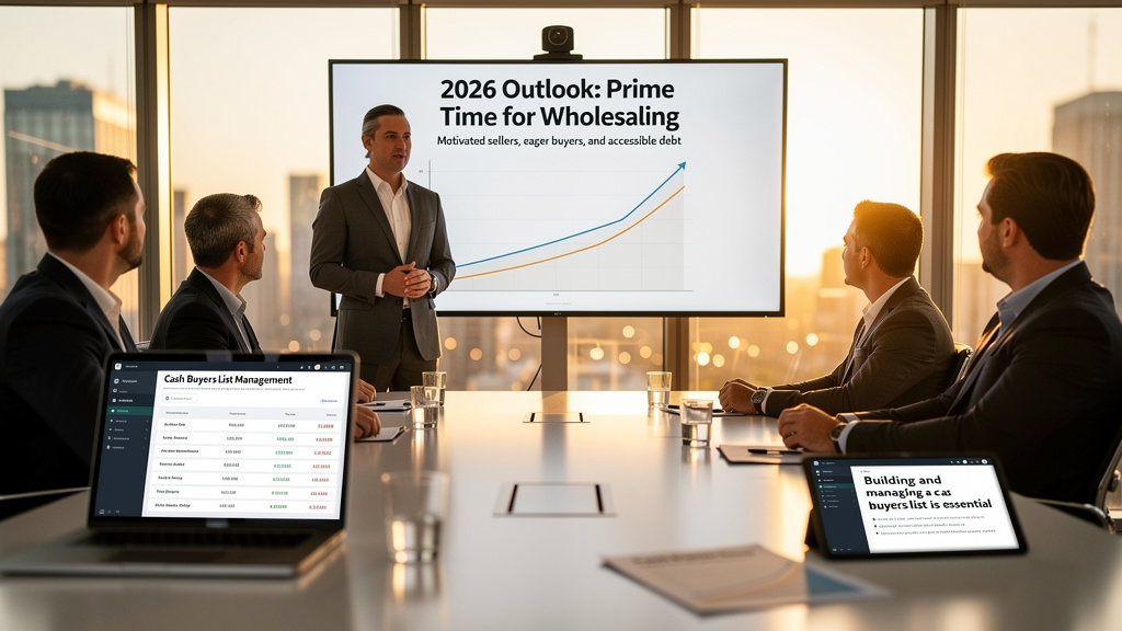 Cash buyers list management